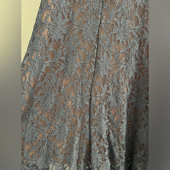 Women’s Lace open back Prom Dress City Studio Size 7 Blue - Picture 5 of 8